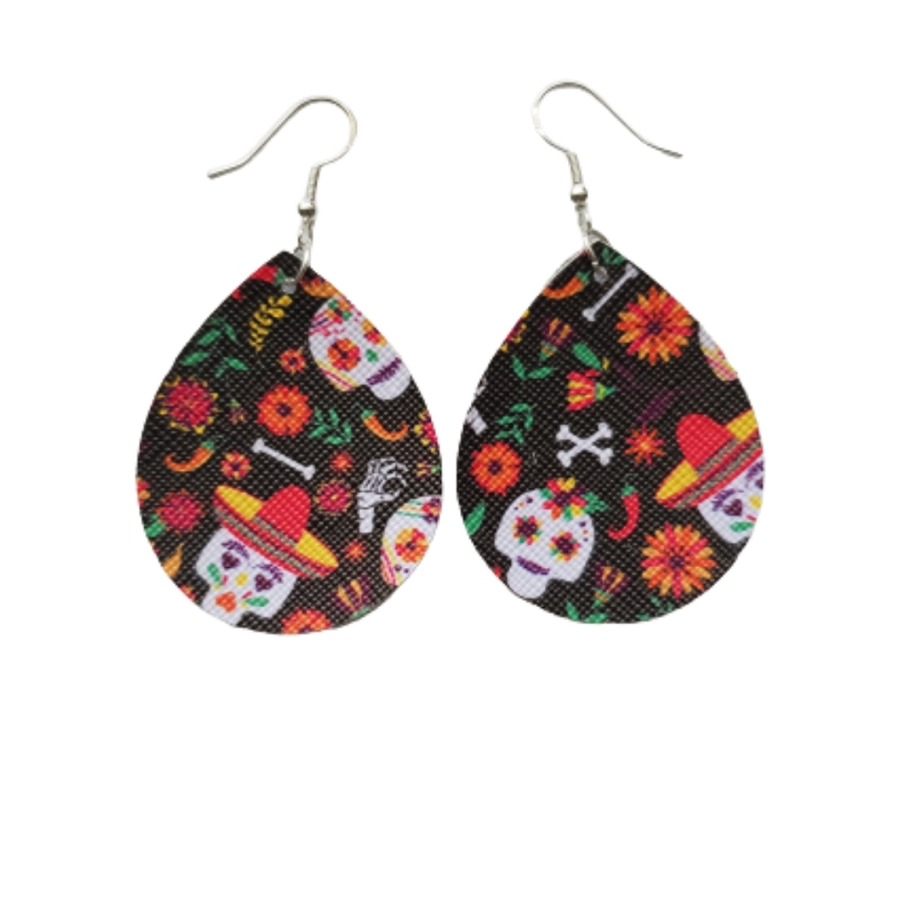 Day of the dead earrings
